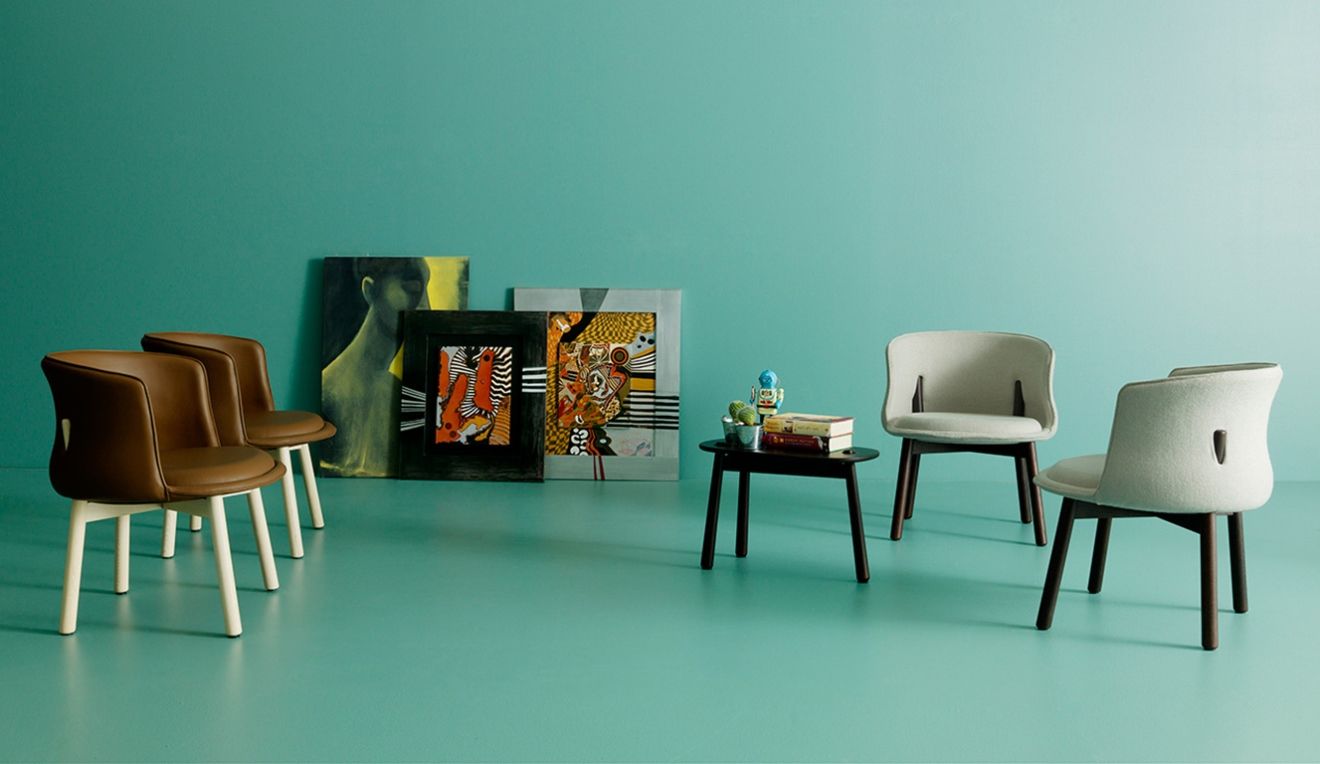 Cappellini的Peg chair 扶手椅由nendo設計