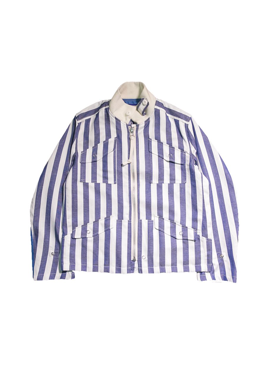 JUNYA WATANABE MAN直紋襯衫式外套
