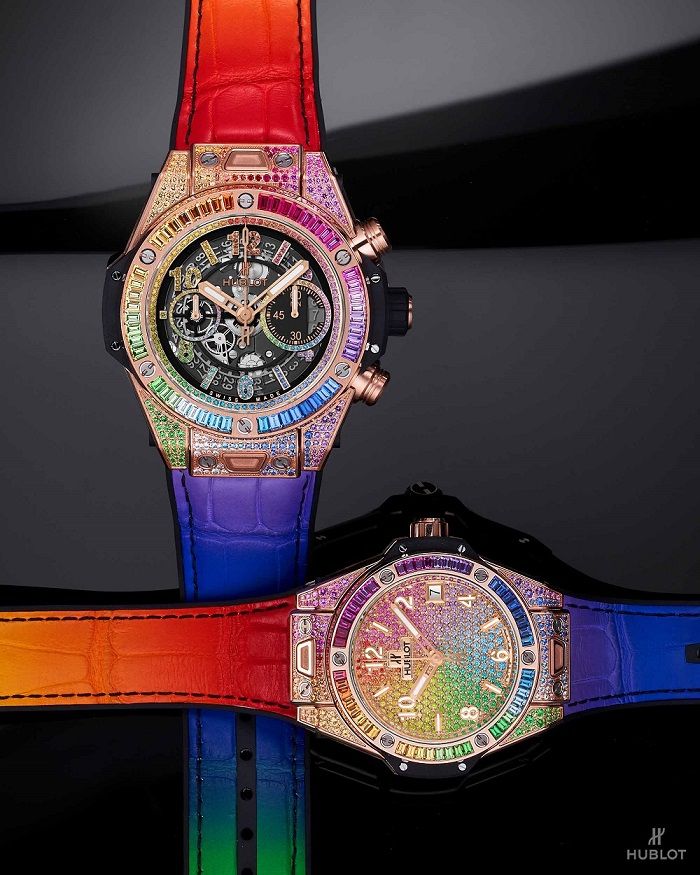 Hublot 彩色腕錶