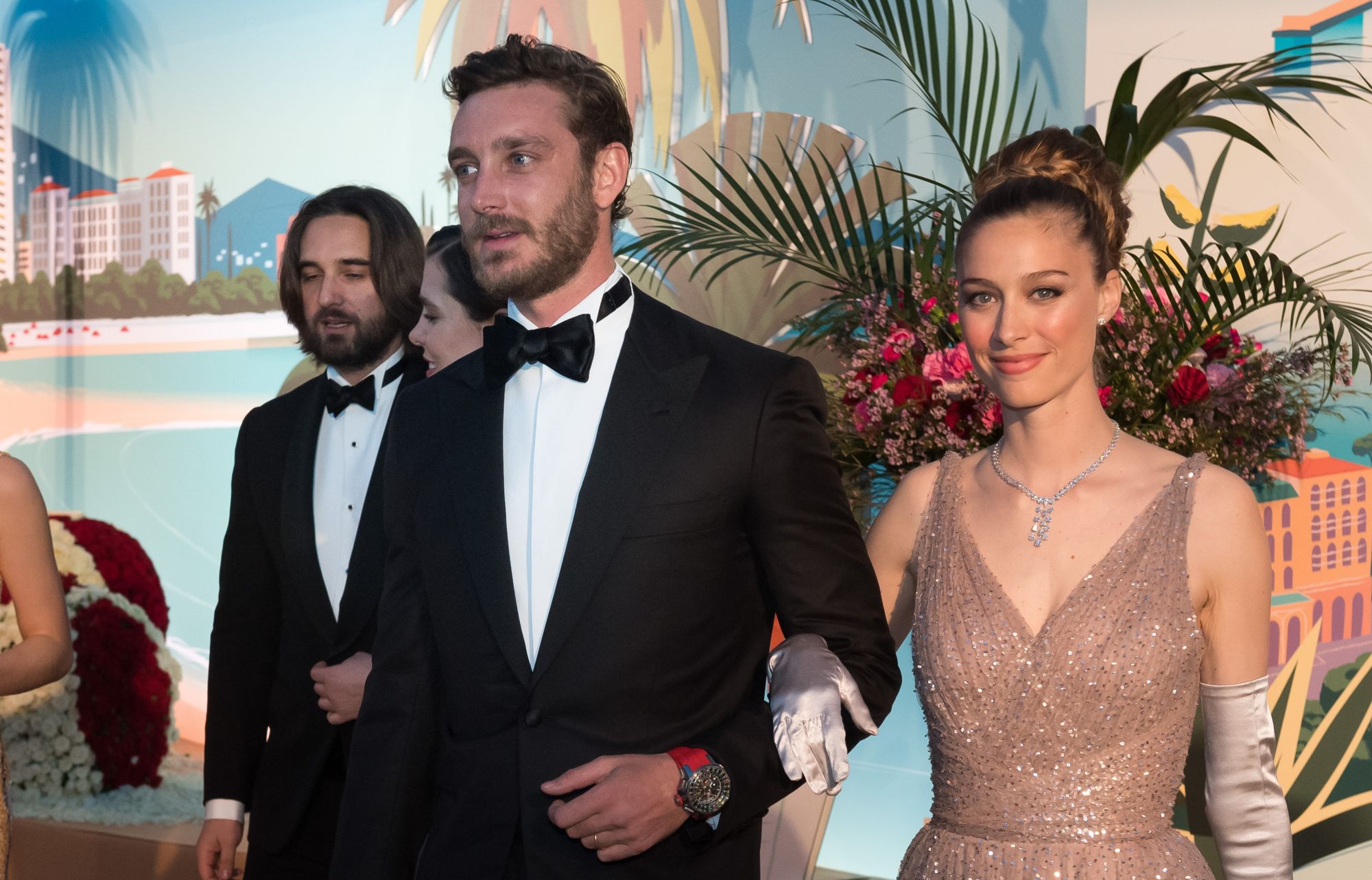 MONACO, MONACO - MARCH 30: Beatrice Casiraghi and Pierre Casiraghi attend the Rose Ball 2019 To Benefit The Princess Grace Foundation In Monaco on March 30, 2019 in Monaco, Monaco. (Photo by SC Pool - Corbis/Corbis via Getty Images)