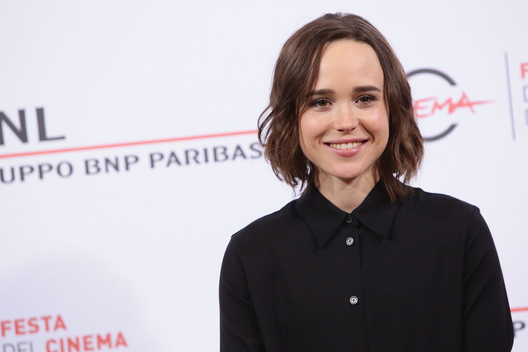 ROME, ITALY - OCTOBER 18: Ellen Page attends a photocall for 'Freeheld' during the 10th Rome Film Fest on October 18, 2015 in Rome, Italy. (Photo by Vittorio Zunino Celotto/Getty Images)
