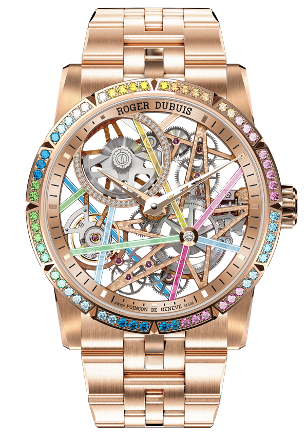 Roger Dubuis 彩色腕錶
