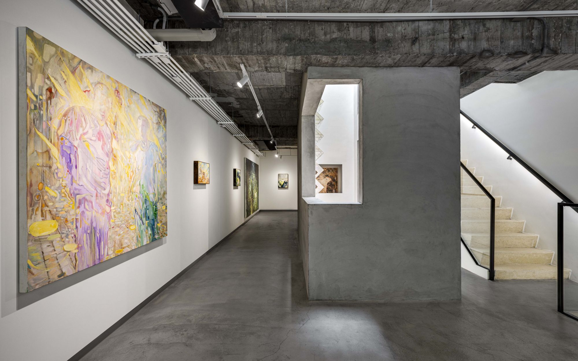 《氣味》洪禎佑個展展場空間。(圖LIGHTWELL提供)