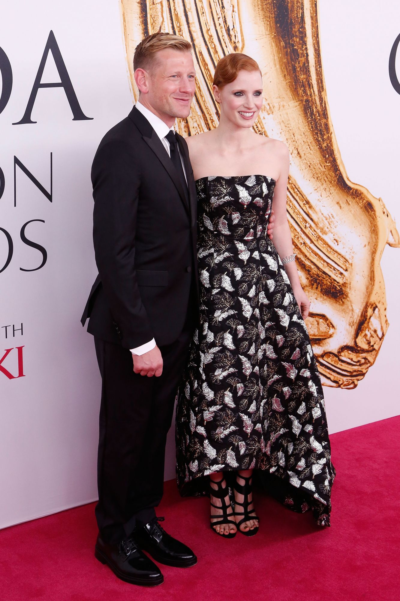 NEW YORK, NY - JUNE 06: Paul Andrew and Jessica Chastain attend the 2016 CFDA Fashion Awards at the Hammerstein Ballroom on June 6, 2016 in New York City. (Photo by Taylor Hill/FilmMagic)