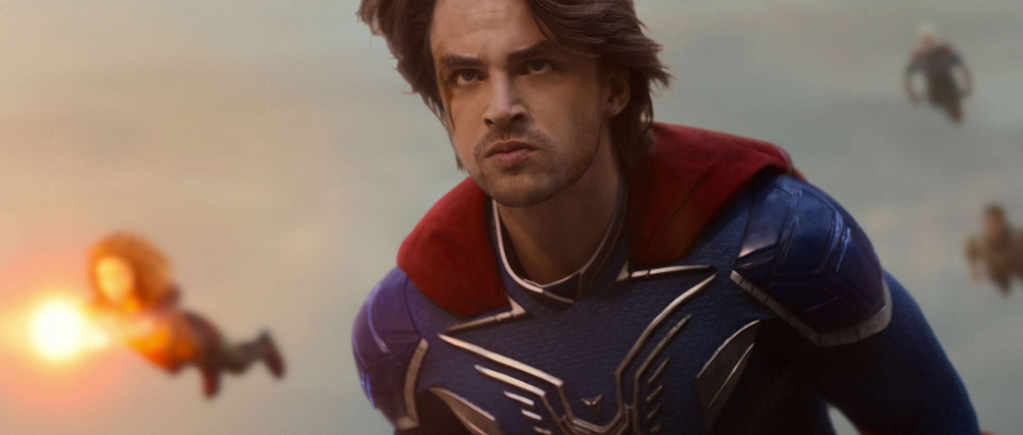 JUPITER'S LEGACY (L-R) ANDREW HORTON as BRANDON SAMPSON in episode 1 of JUPITER'S LEGACY. Cr. COURTESY OF NETFLIX/NETFLIX © 2020