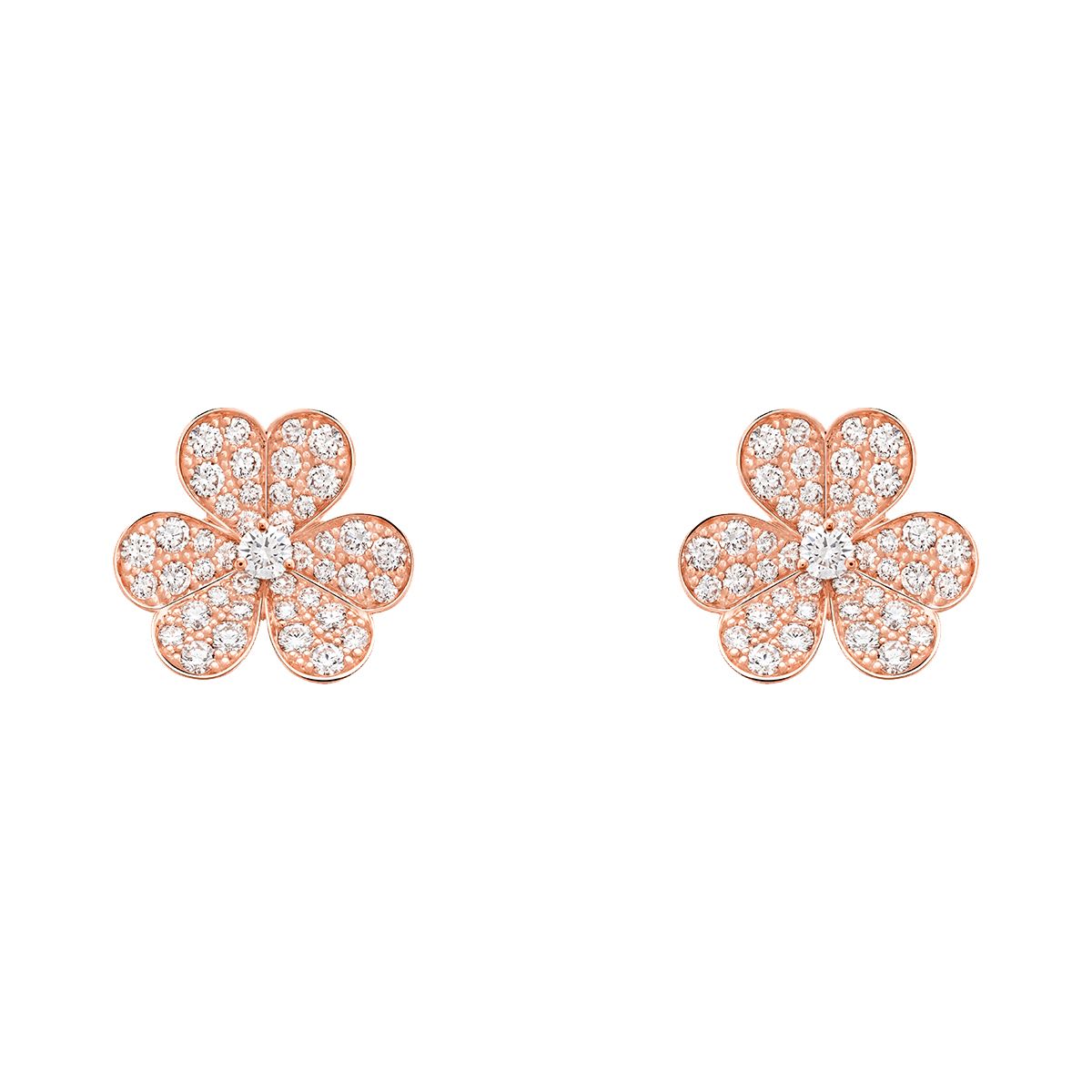 Frivole耳環 by Van Cleef & Arpels。