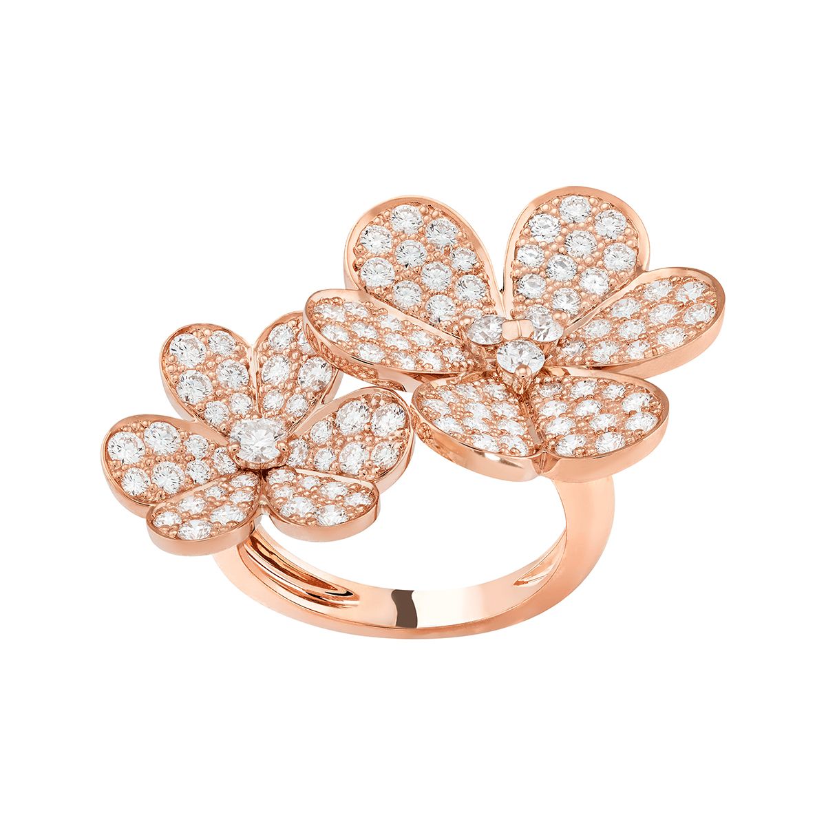 Frivole Between the Finger指間戒 by Van Cleef & Arpels。