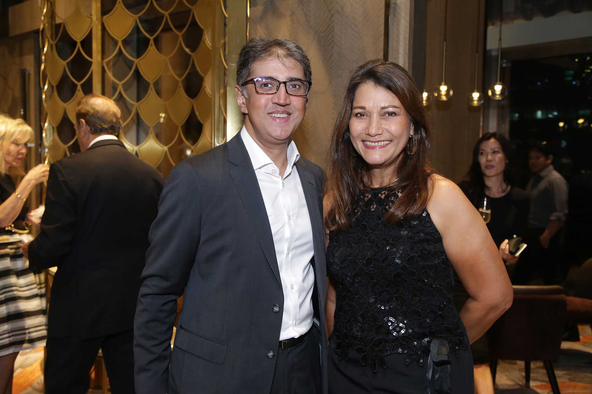 Amarjit Chinna and Datuk Yasmin Yusuff