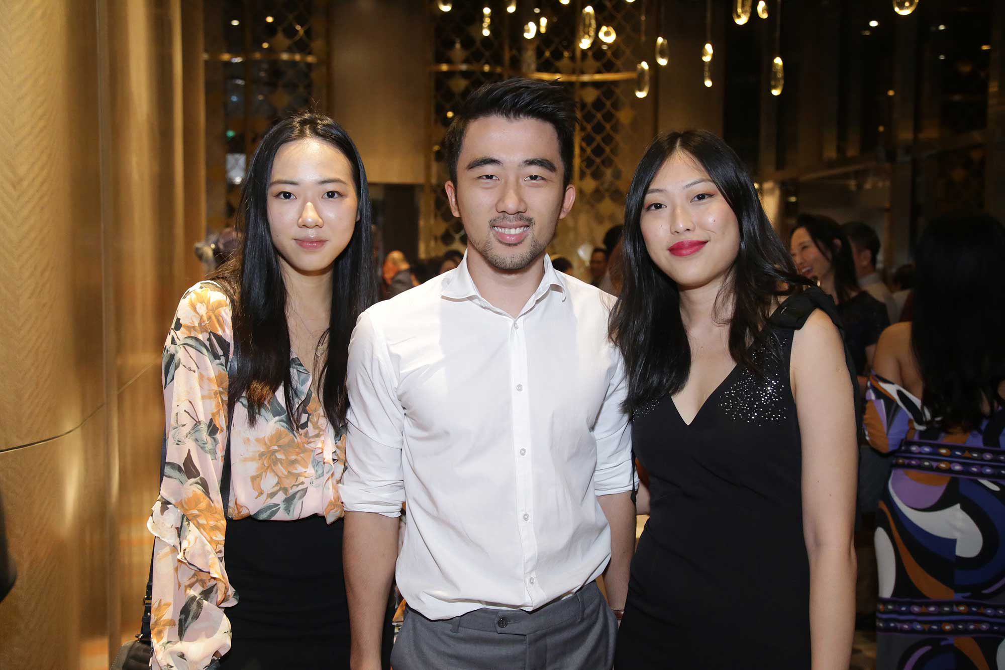 Michelle Teo, Ronald Teo and Li Ling Ng
