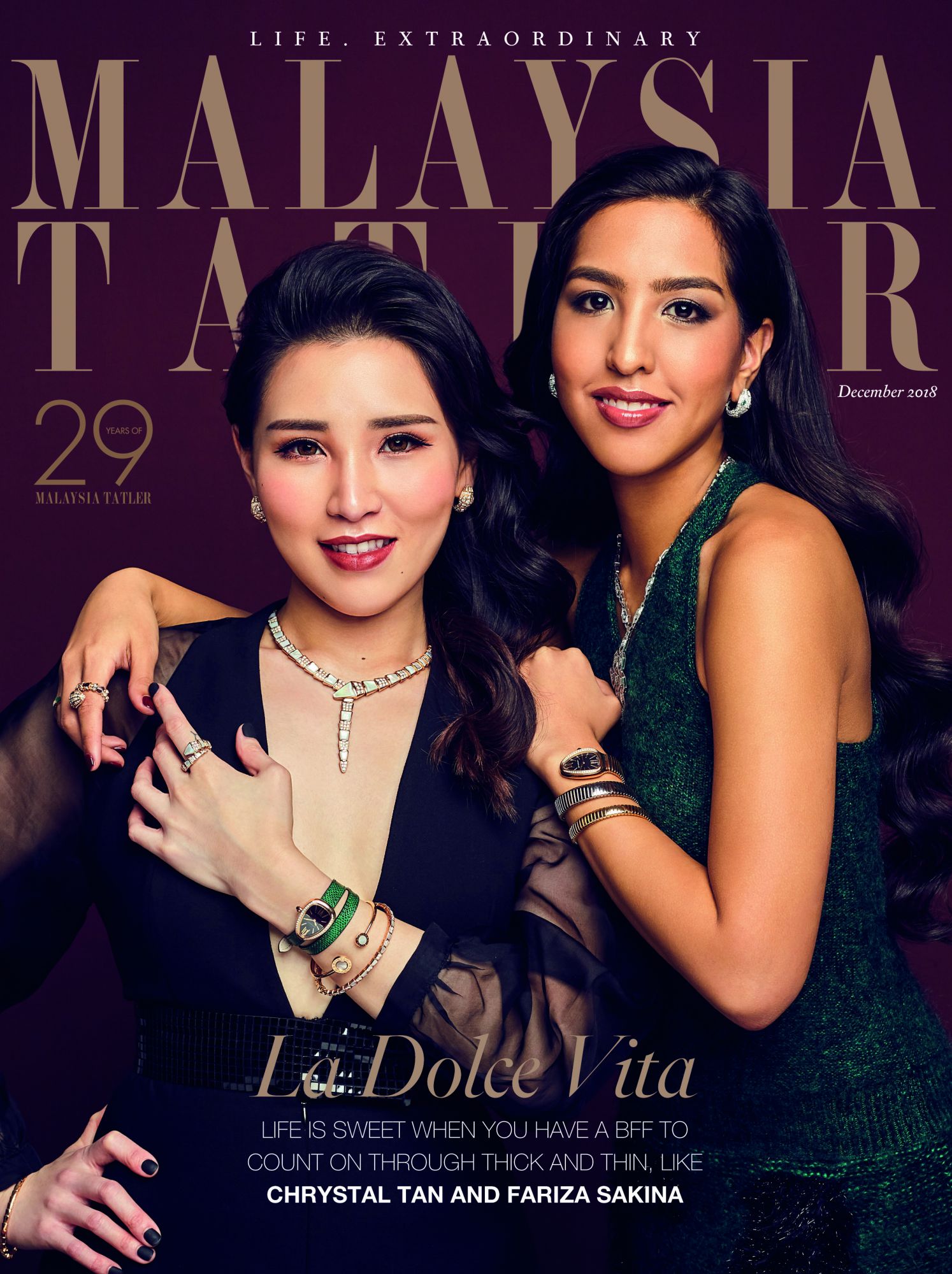 Chrystal Tan and Fariza Sakina