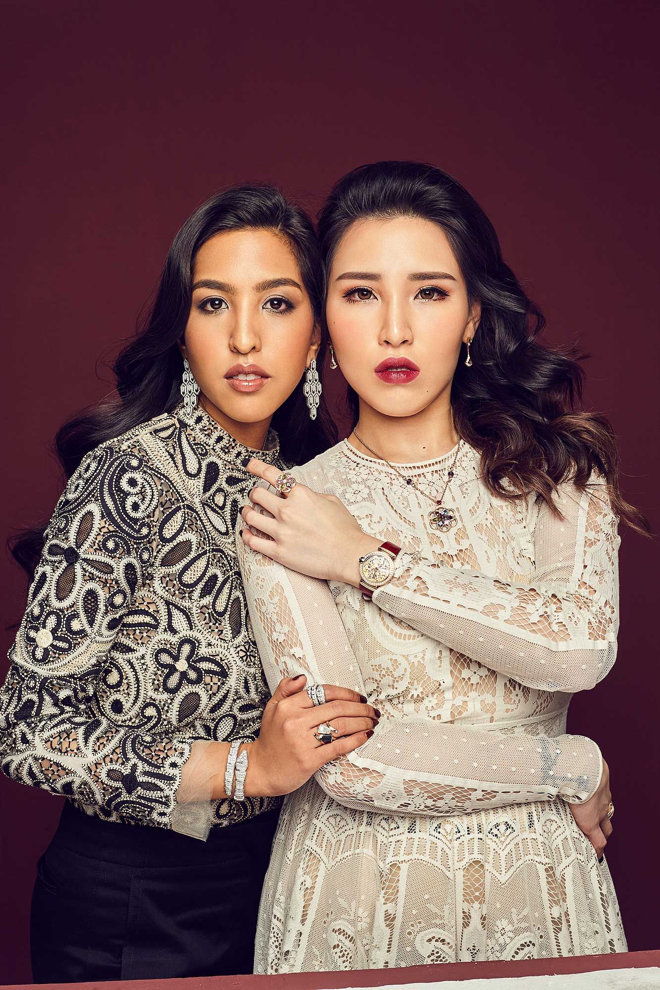 Fariza Sakina and Chrystal Tan