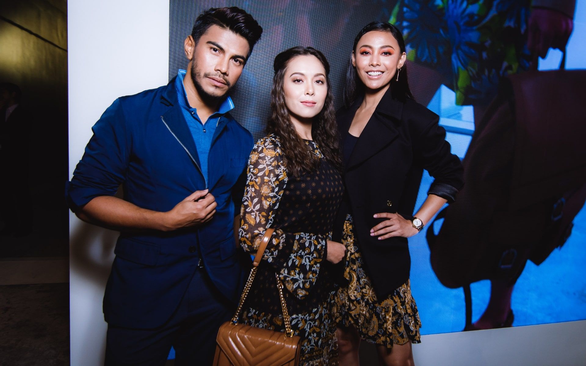Azrel Ismail, Siti Saleha and Whulandary Herman