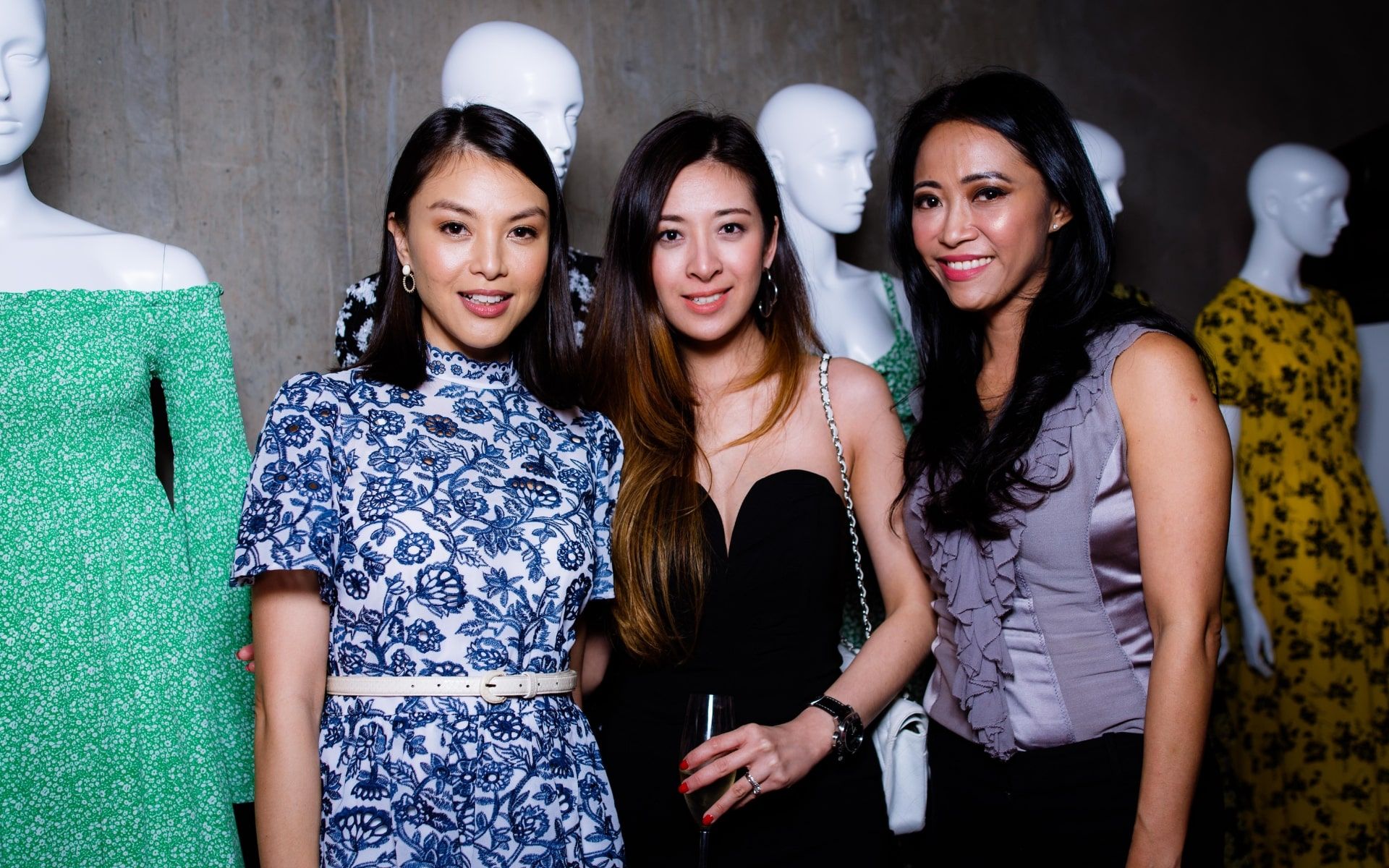 Carmen Soo, Elizabeth Thea and Rozie Mastor