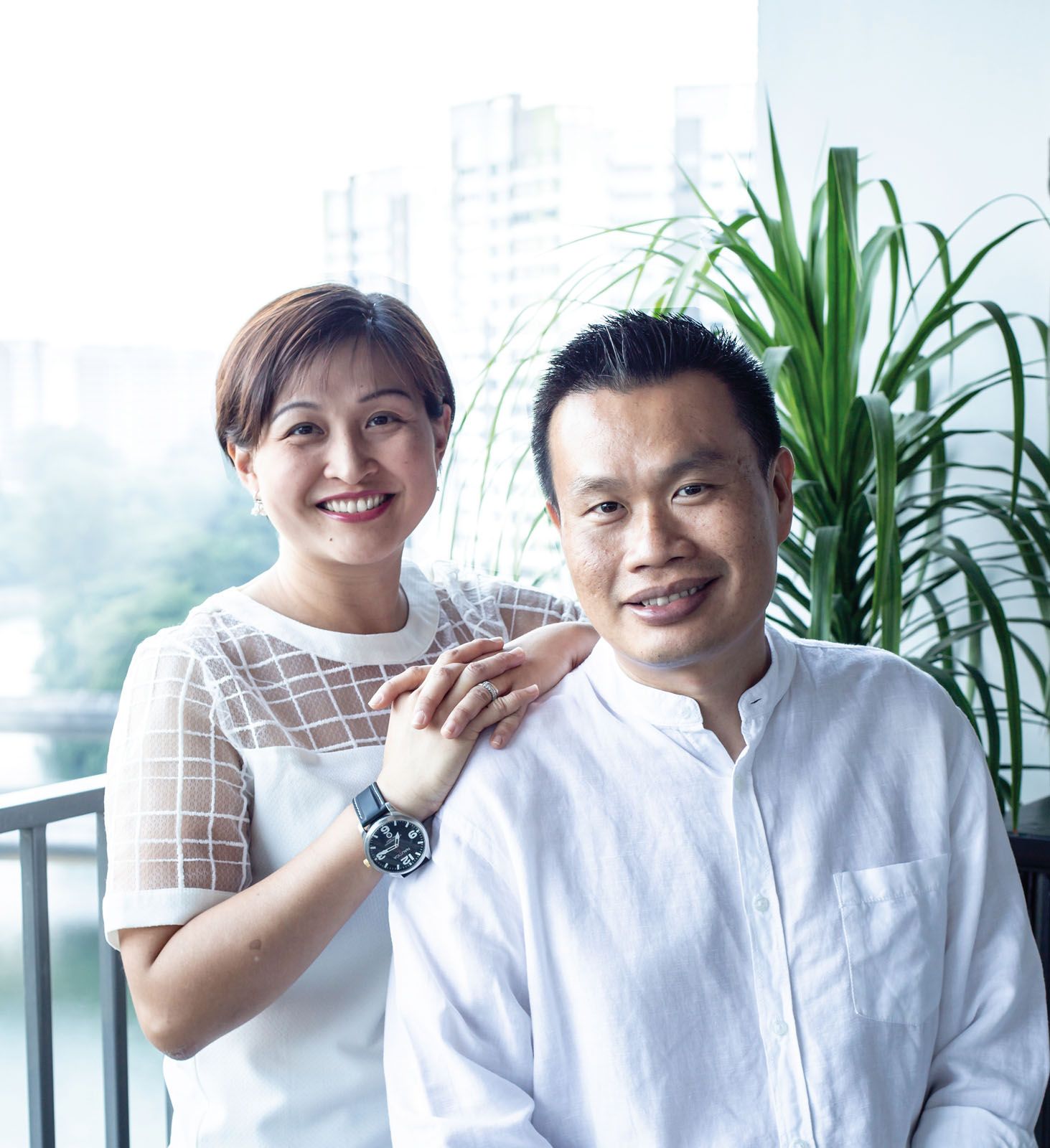 Elsie Chin and her husband David How, co-founders of HYID