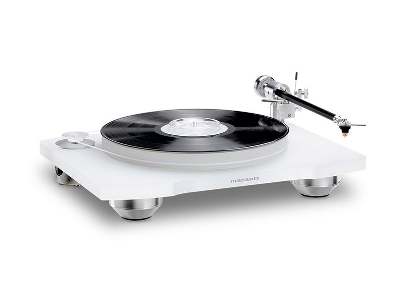 Marantz TT-15S1 Reference Belt Drive Turntable, available at <a href="https://www.amazon.com/Marantz-TT-15S1-Reference-Turntable-Transparent/dp/B000EI2I76">Amazon</a>