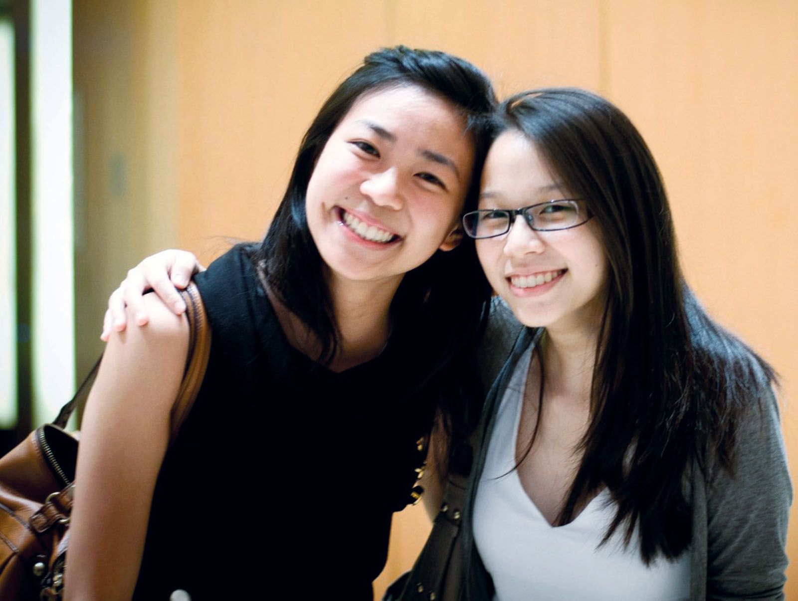 Audrey and her Playmoolah co-founder, Min Lee (right). Image: Audrey Tan