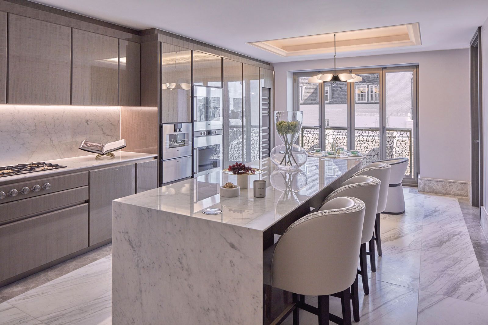 Gourmands are sure to enjoy the generous kitchen space