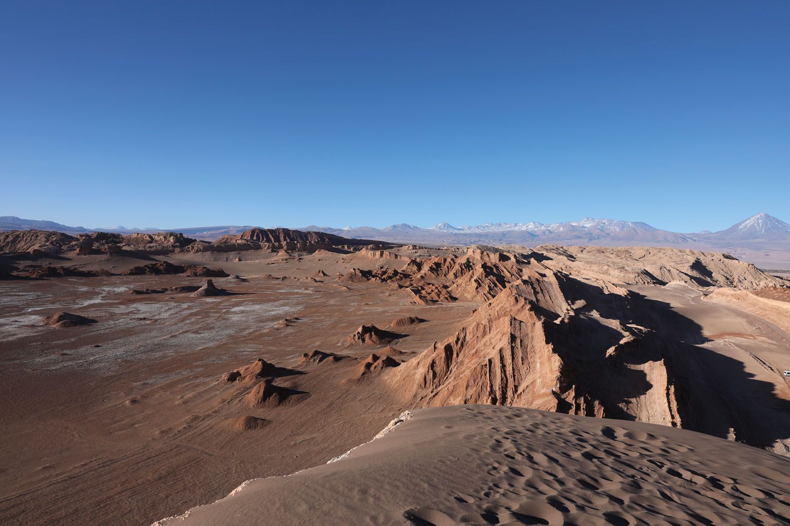 Occupying 105,000sqkm in northern Chile, Atacama is an arid land replete with “interstellar” landscapes such as the Valle de la Luna or Moon Valley