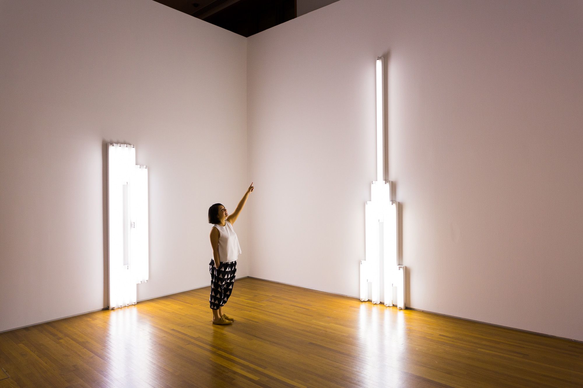 Monument for V Tatlin by Dan Flavin