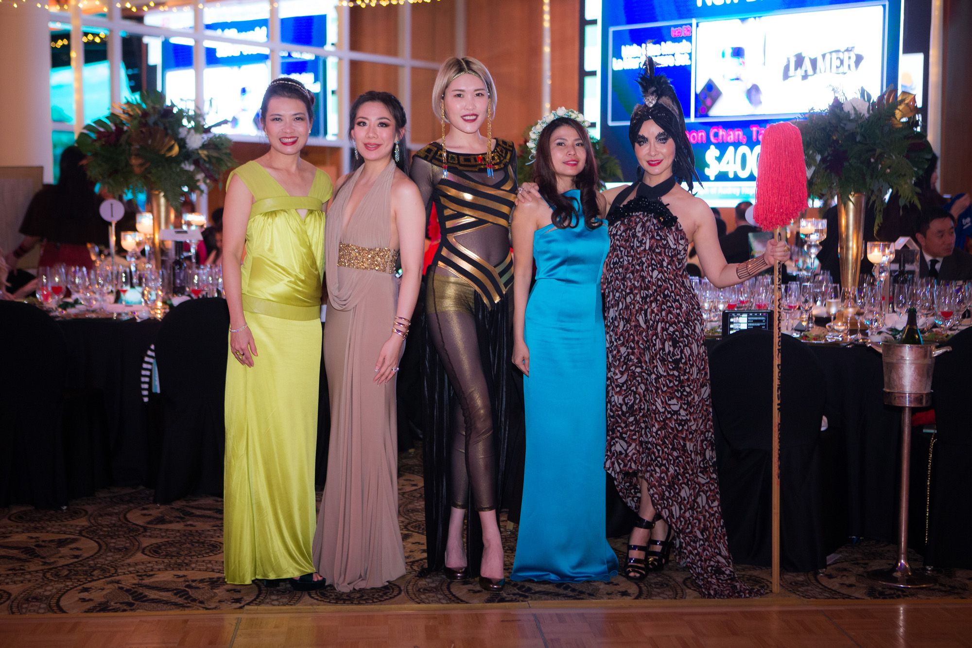 Ho Ching Lin, Stephanie Lee, Michelle Eng, Marilyn Lum, Celina Lin