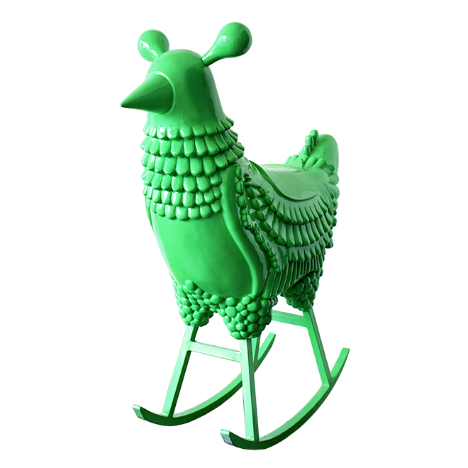 Jaime-Hayon，《綠公雞GREEN-CHICKEN》.png