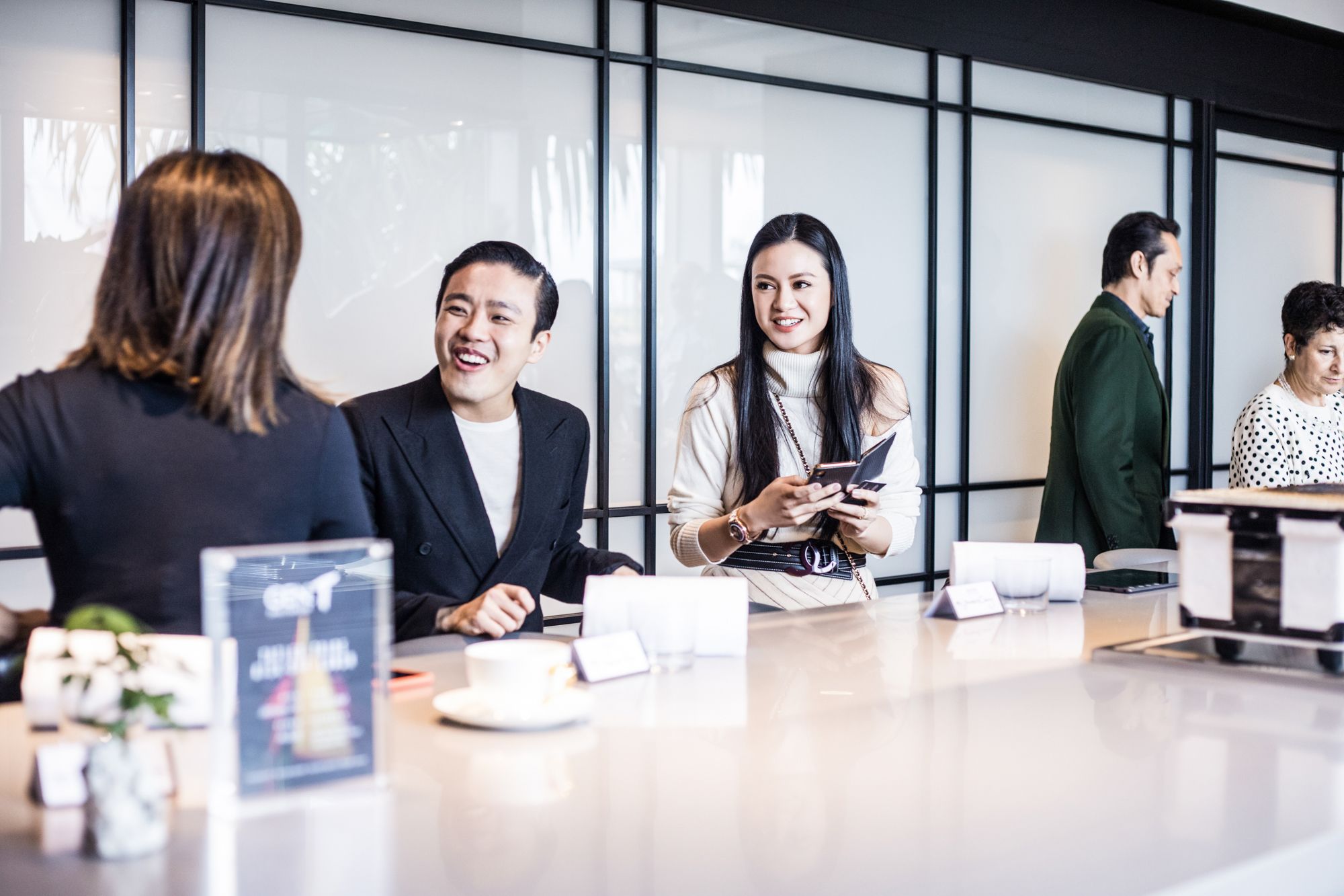 Tamara Lamunière, Jonathan Cheung, Emily Lam-Ho