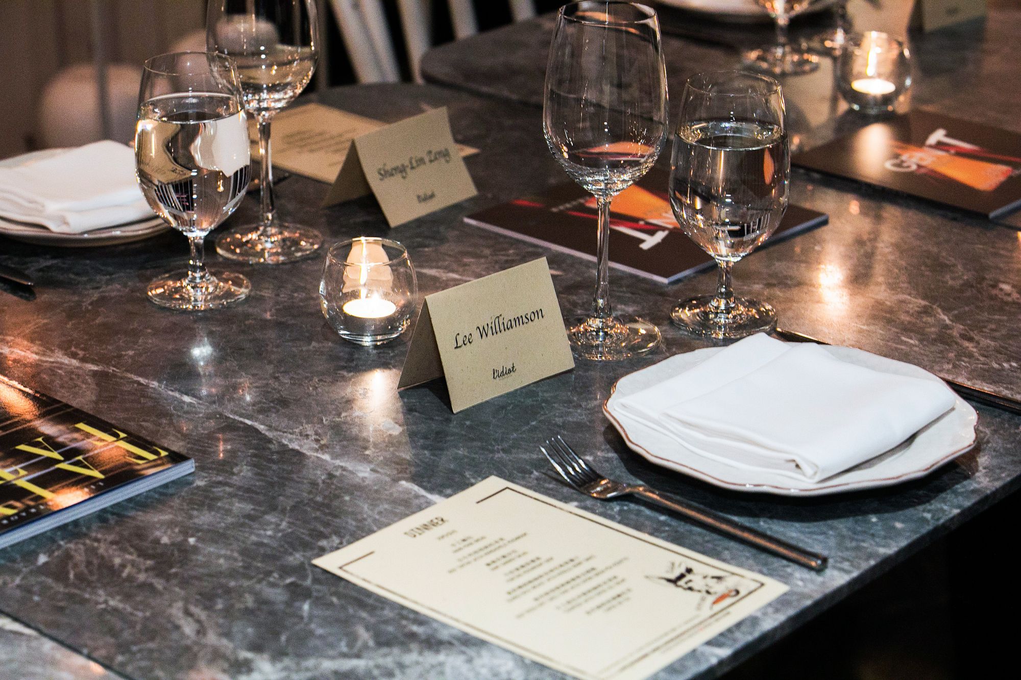 The Taiwan Tribe kickoff dinner was hosted at L'Idiot restaurant in Taipei