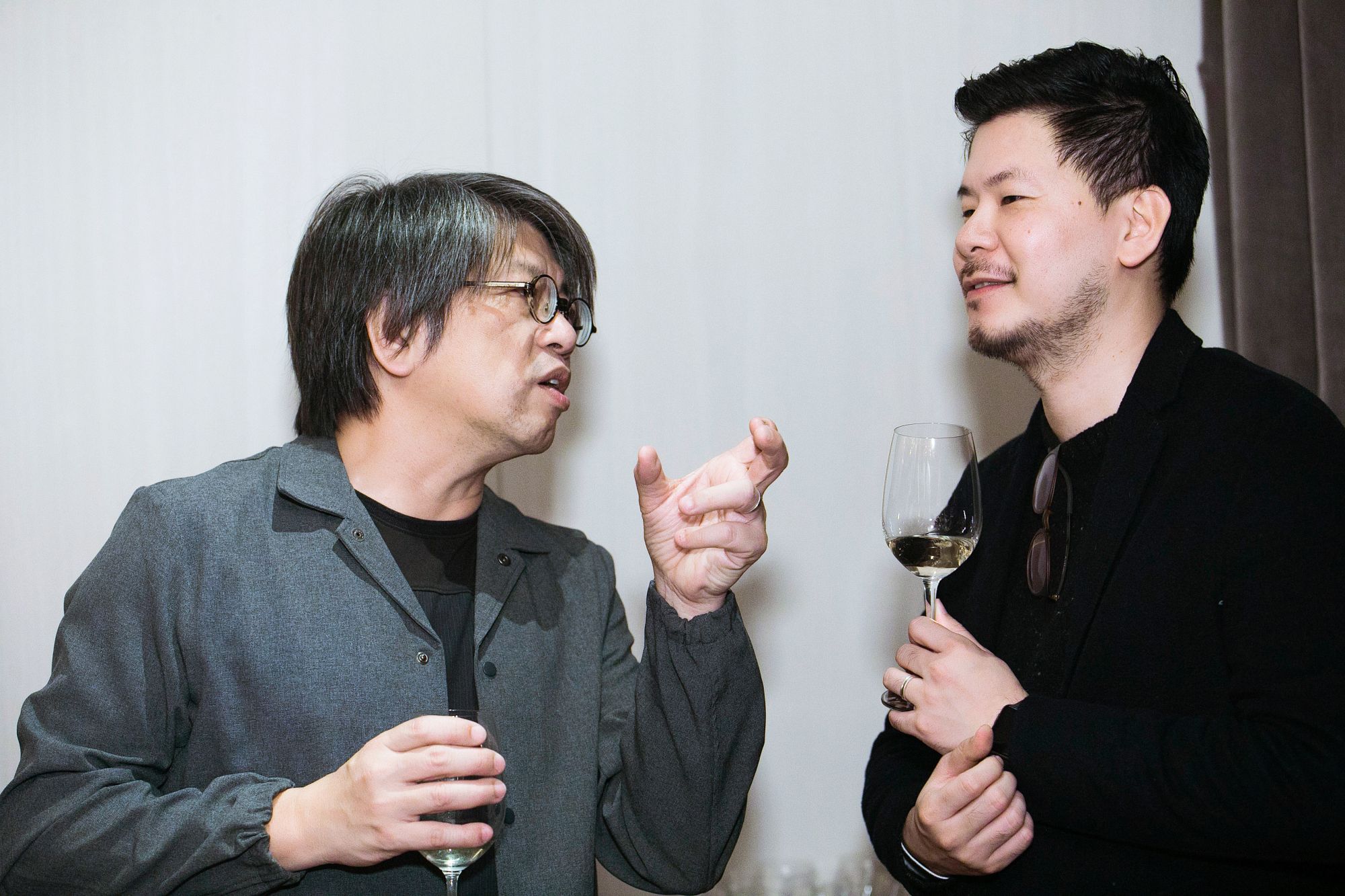 Shu-Chang Kung, professor at the Graduate Institute of Architecture at National Chiao Tung University, and TA Wu, founder and managing director of Spring Pool Glass