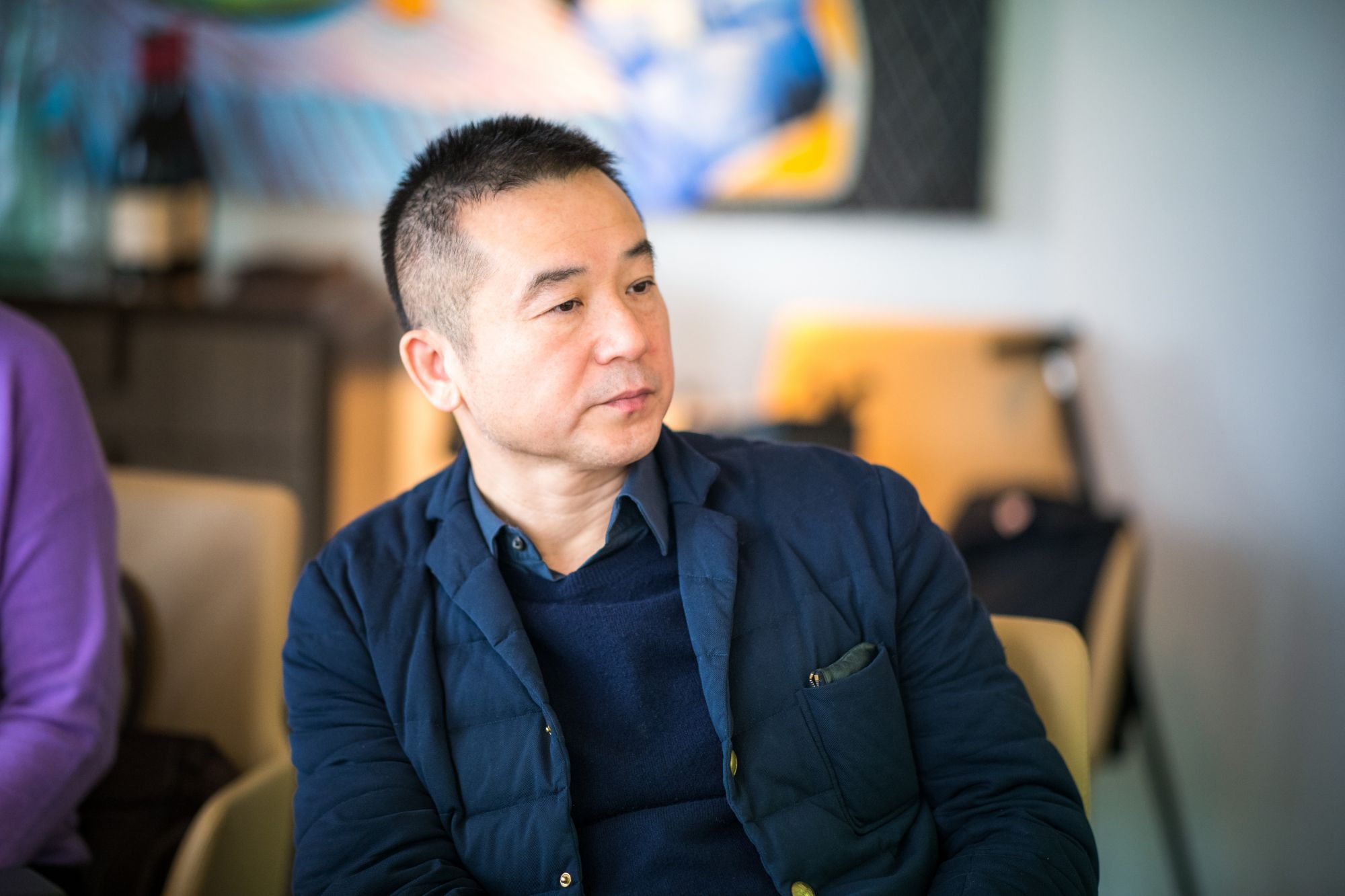 Qiao Zhibing, one of Asia's biggest art collectors and founder of Tank Space in Shanghai