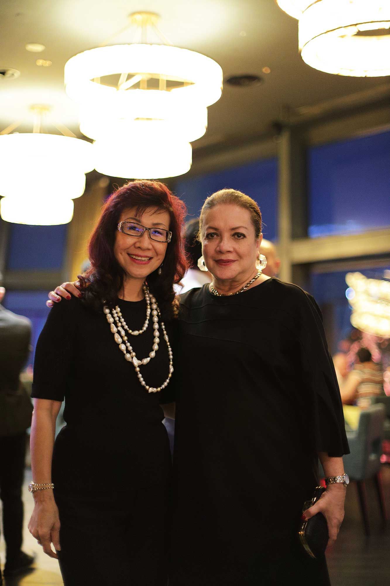 Florence Fang, managing director of Malaysia Tatler, and Kathy Lam, Asia head of L Capital, the investment arm of LVMH