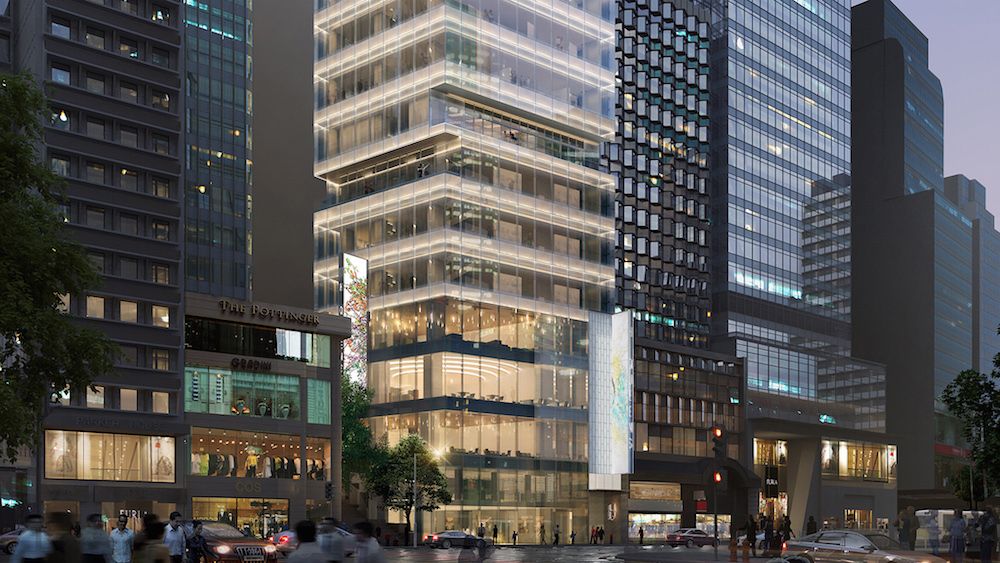 H QUEEN'S BUILDING, HONG KONG RENDERING IMAGECourtesy of H Queen's