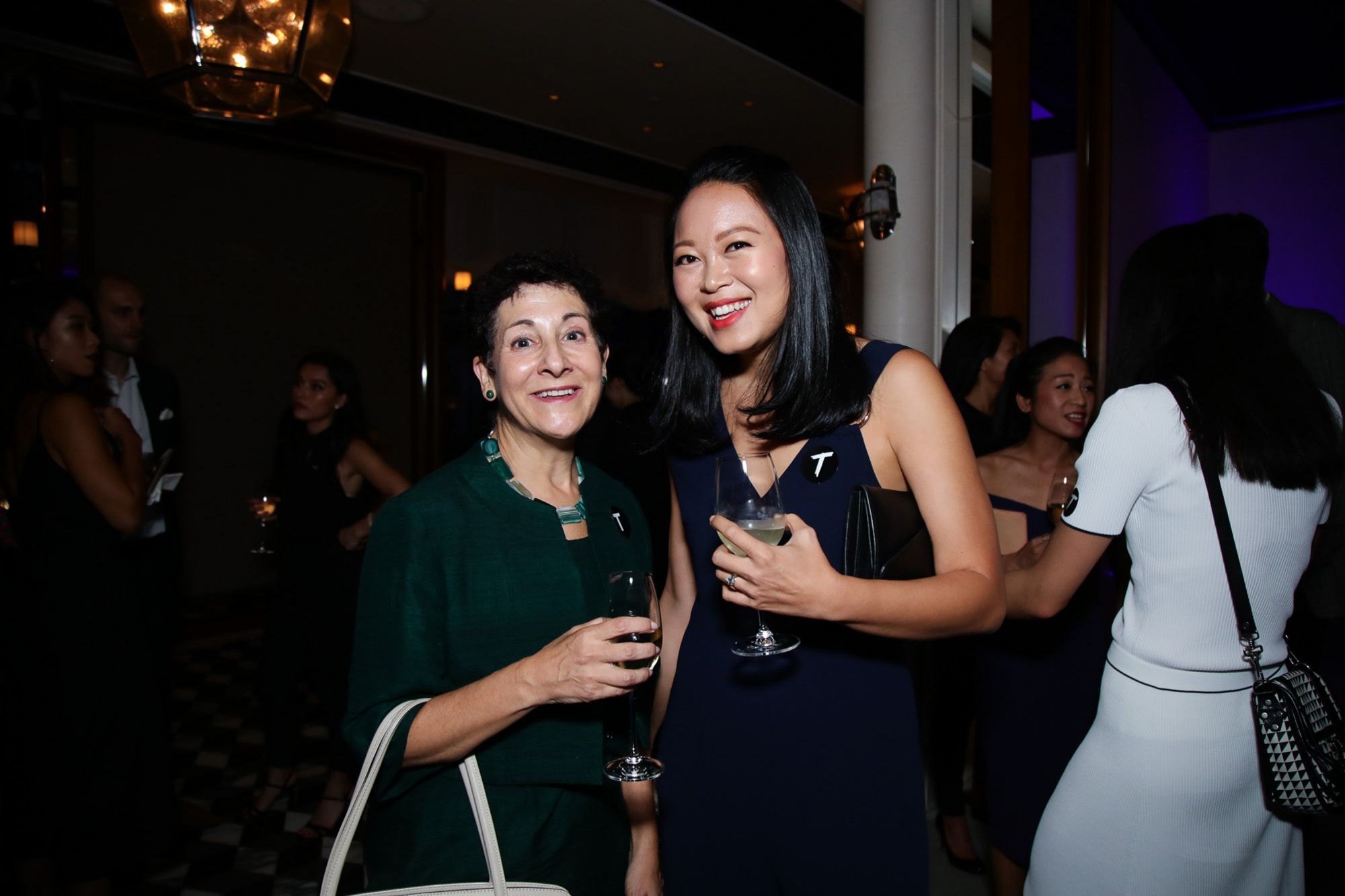 Tribe member Ruth Shapiro and 2019 honouree Dee Dee Chan