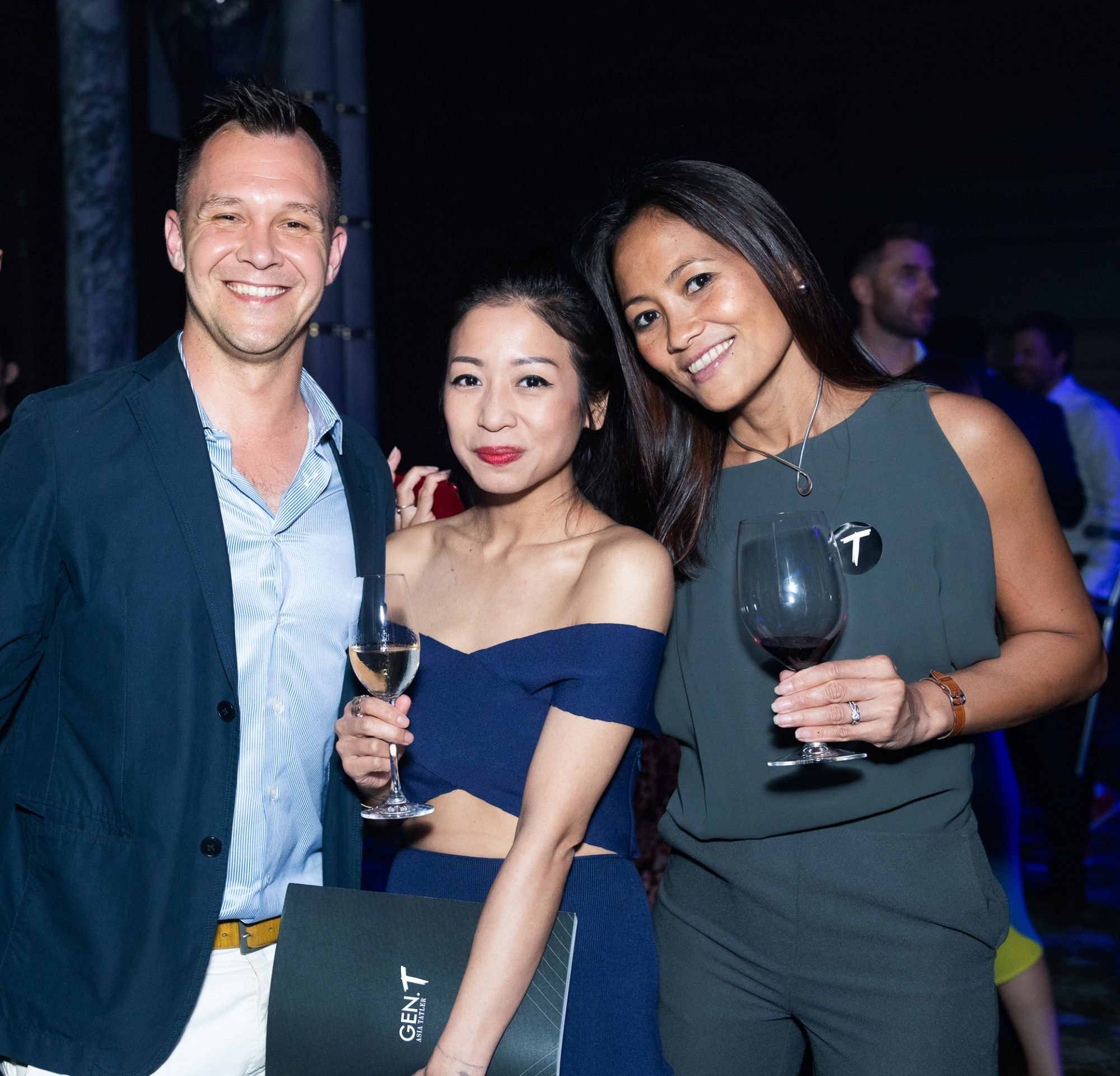 Past honouree Tony Verb and 2019 honourees Peggy Chan and Patricia Dwyer
