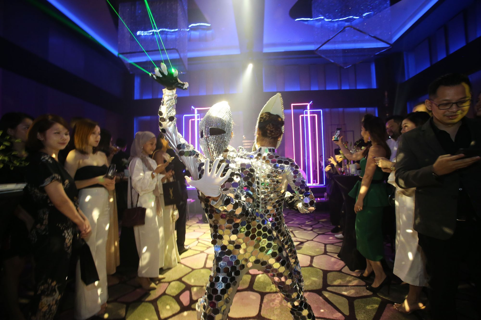 Dancers at the afterparty