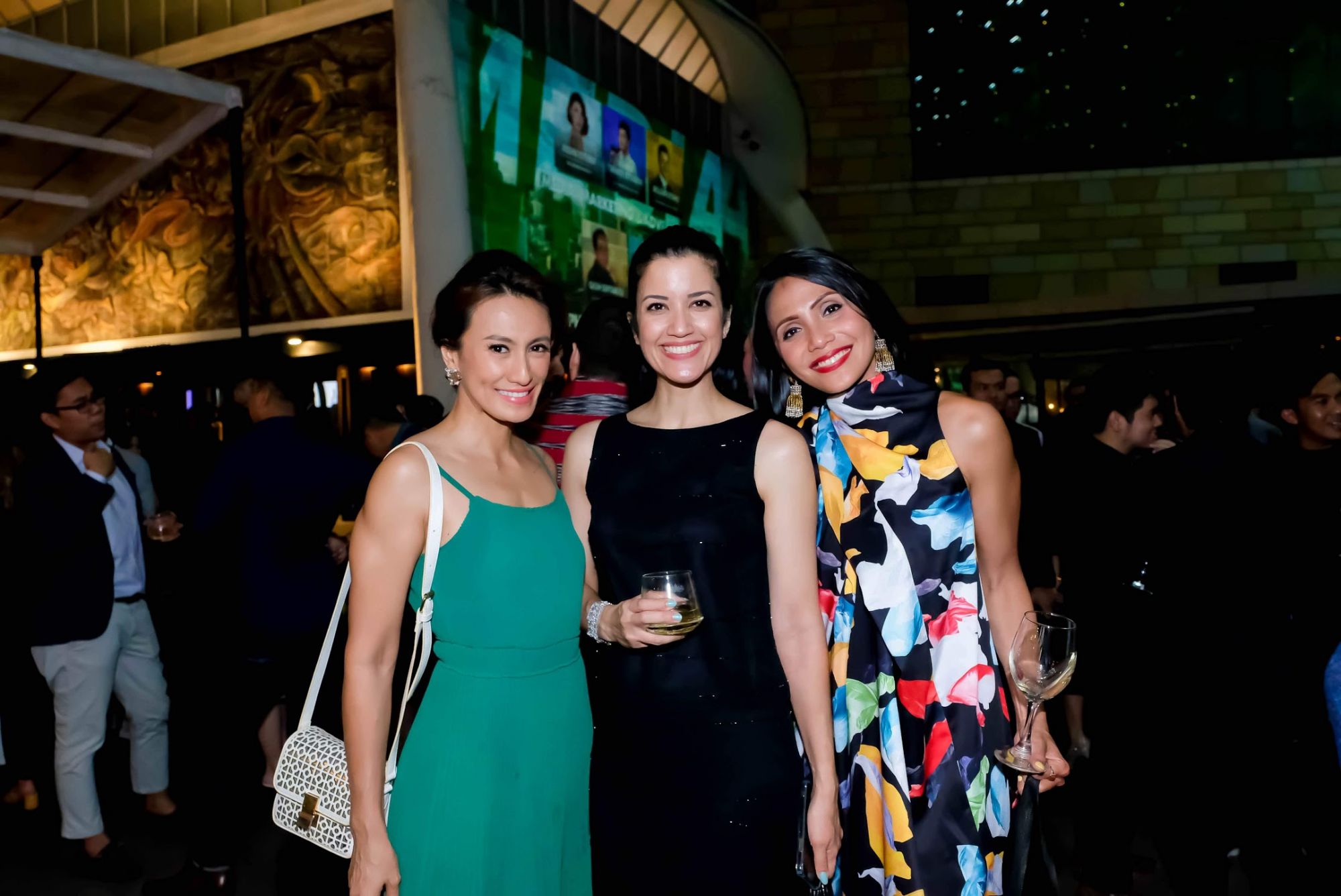 Davina Veronica, Sandy Joesoef and 2019 honouree Andini Effendi