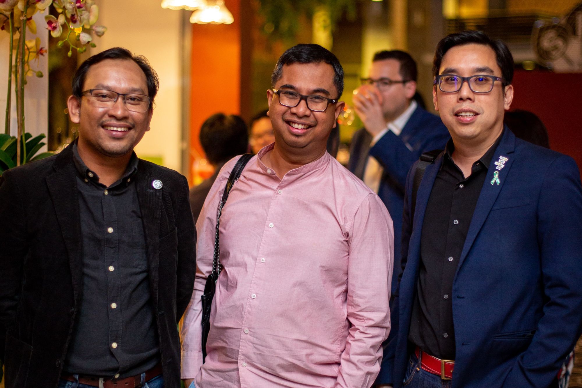 Samsul Said, Syed Azmi and Amer Siddiq
