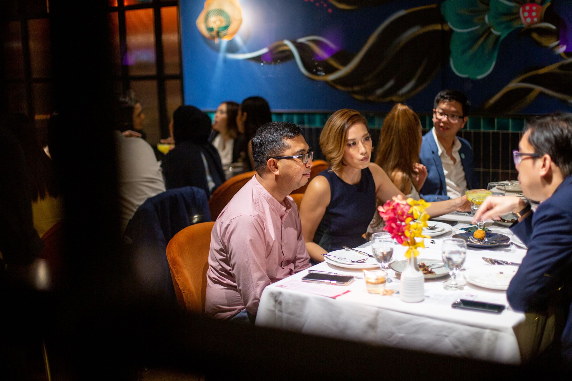 Syed Azmi and Suhaili Micheline in conversation with Amer Siddiq