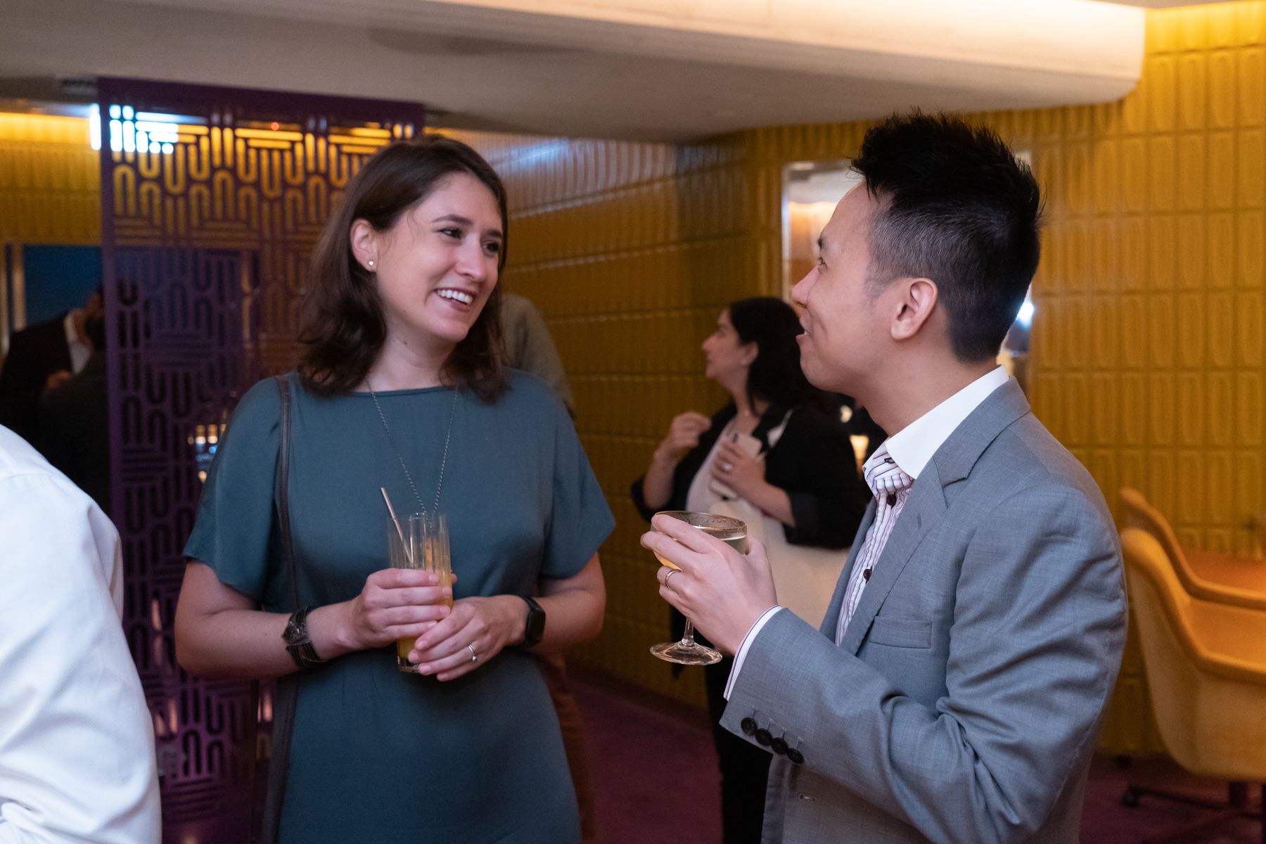 Victoria Wisniewski Otero, lawyer and DHB Global co-founder Sebastian Ko