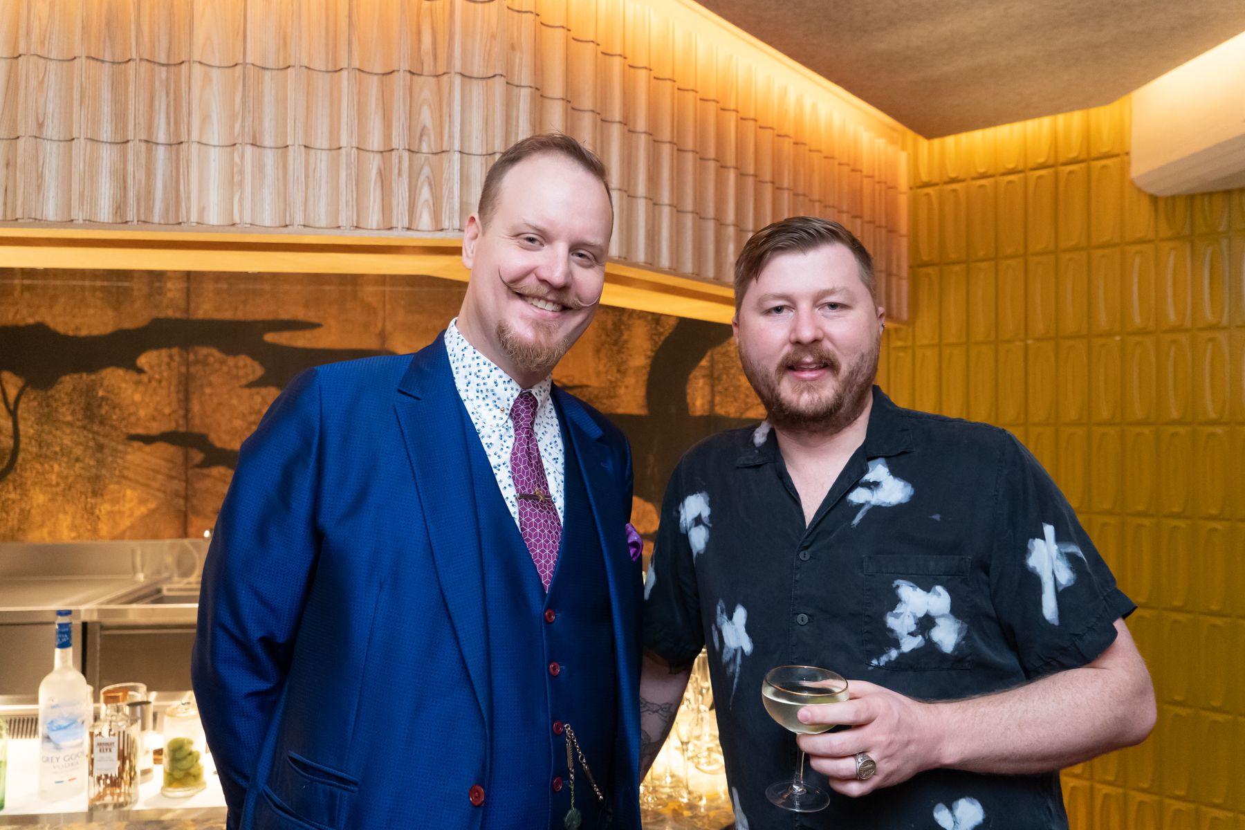 Stuart Palm, artist Peter Yuill