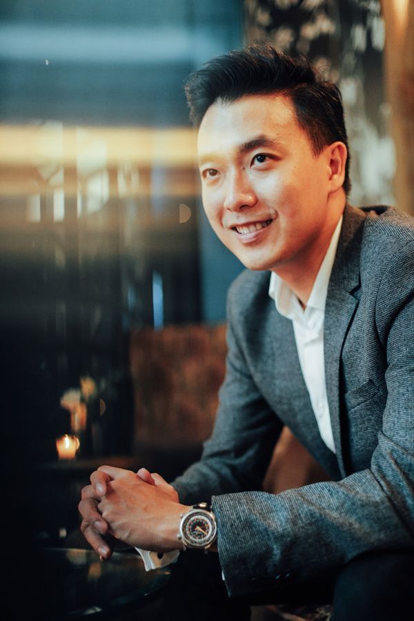 Honouree Ko Chuan Zhen wearing a Chopard watch
