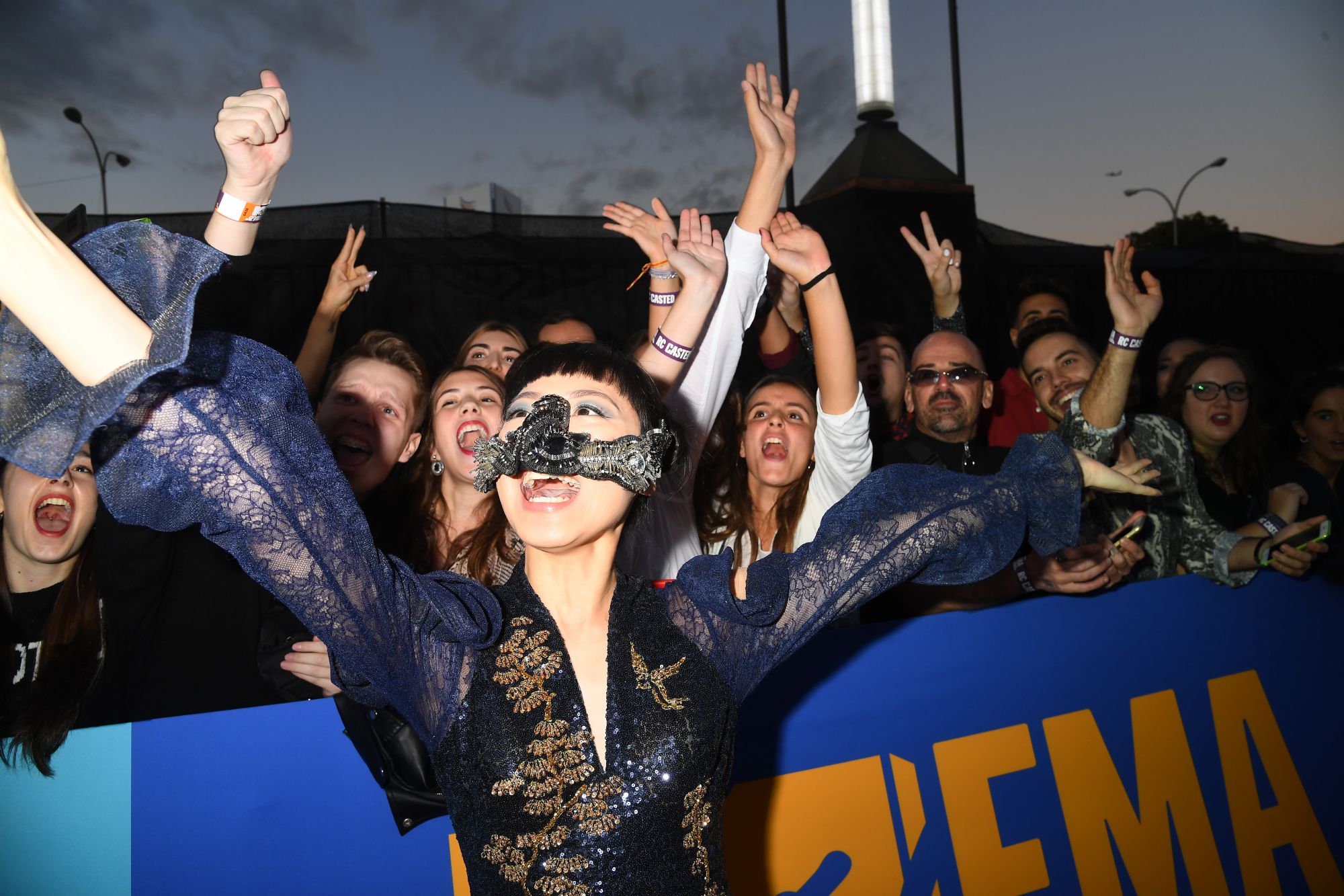 SEVILLE, SPAIN - NOVEMBER 03: Jasmine Sokko attends the MTV EMAs 2019 at FIBES Conference and Exhibition Centre on November 03, 2019 in Seville, Spain. (Photo by Dave Hogan/MTV 2019/Getty Images for MTV)