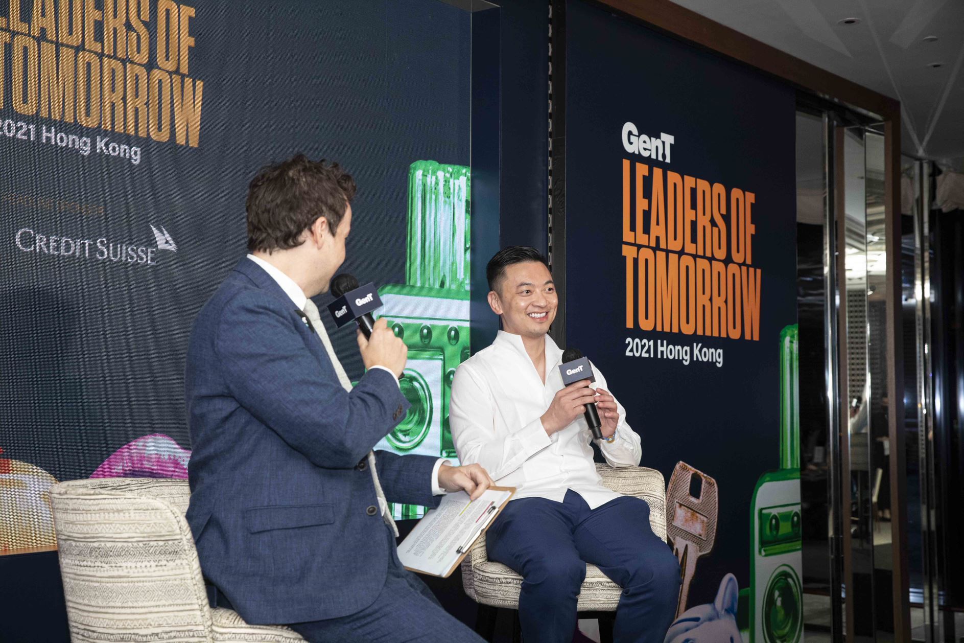 Gen.T's Lee Williamson and Danny Yeung (Photo: Affa Chan)