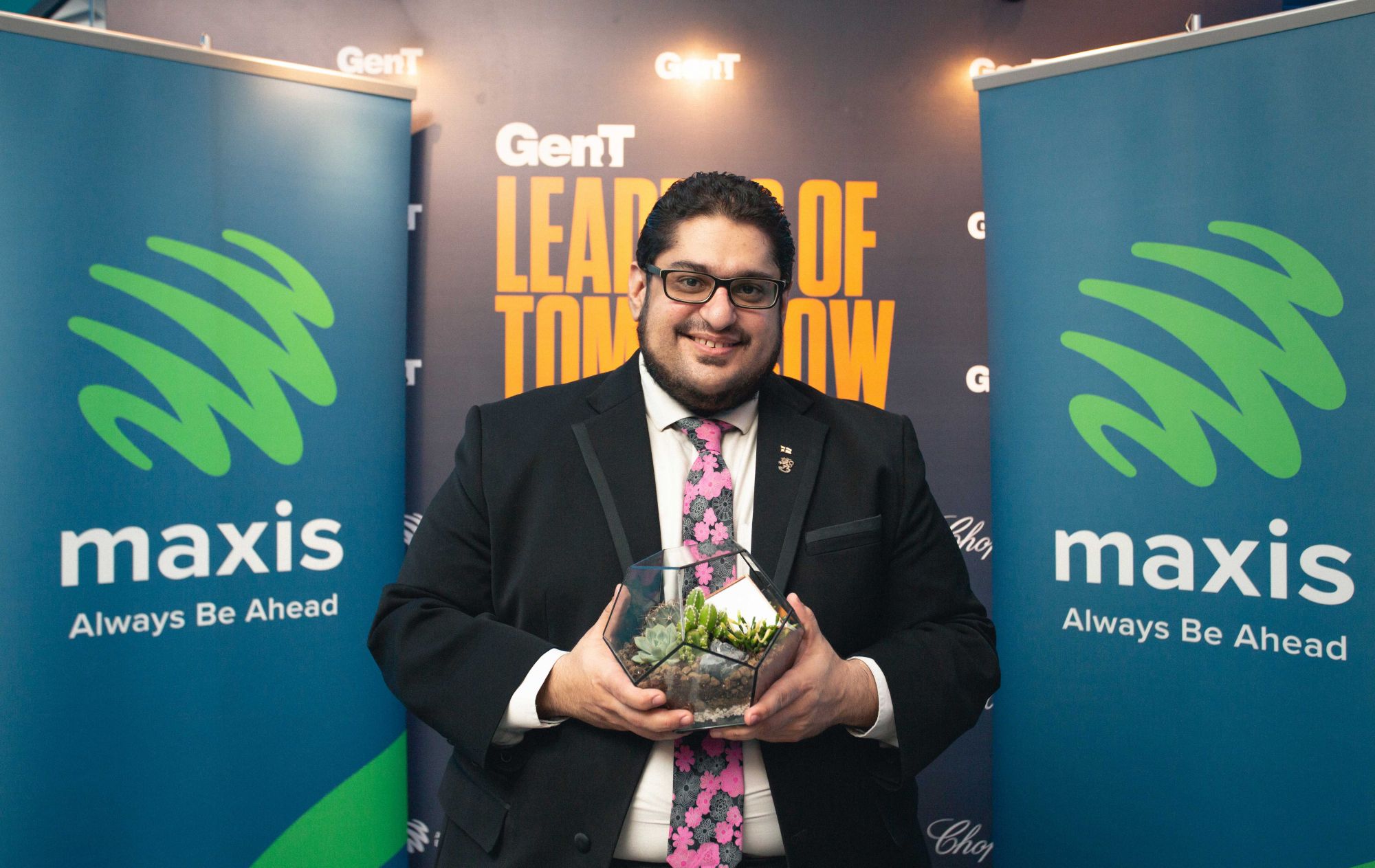 Maxis Awards winner Mohamed Tarek El-Fatatry