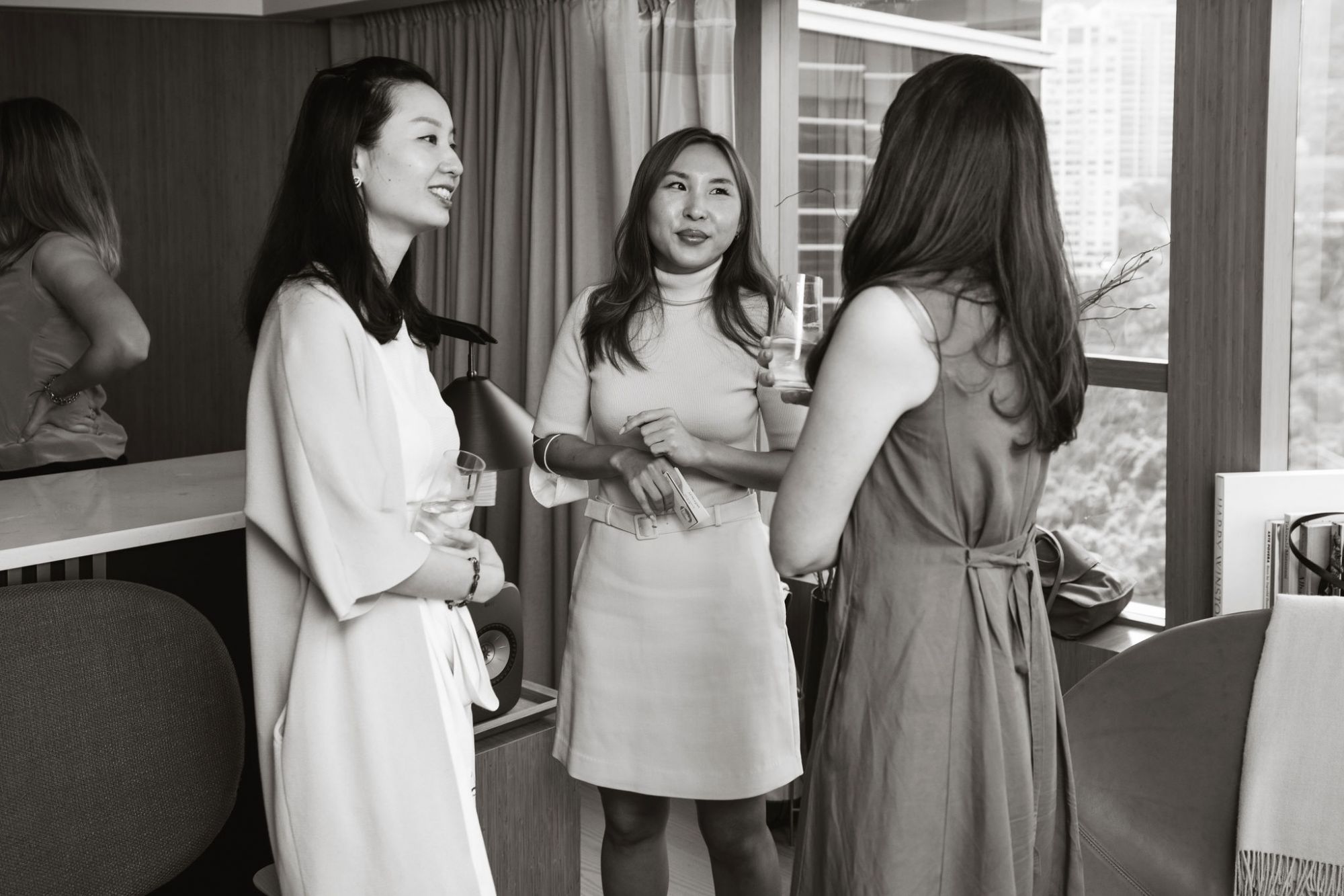 Serena Fan, Jina Jeon, Victoria Wisniewski Otero