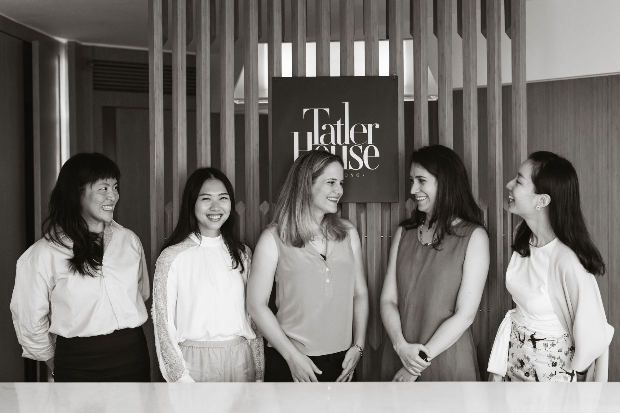 From left: Jessica Cheng, Fion Leung, Elizabeth Dearborn Hughes, Victoria Wisniewski Otero, Serena Fan