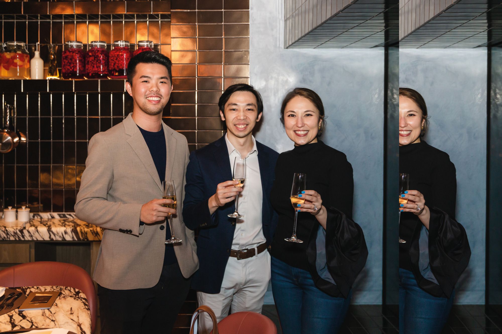 Alvin Cheung, Justin Chan, Juliette Gimenez