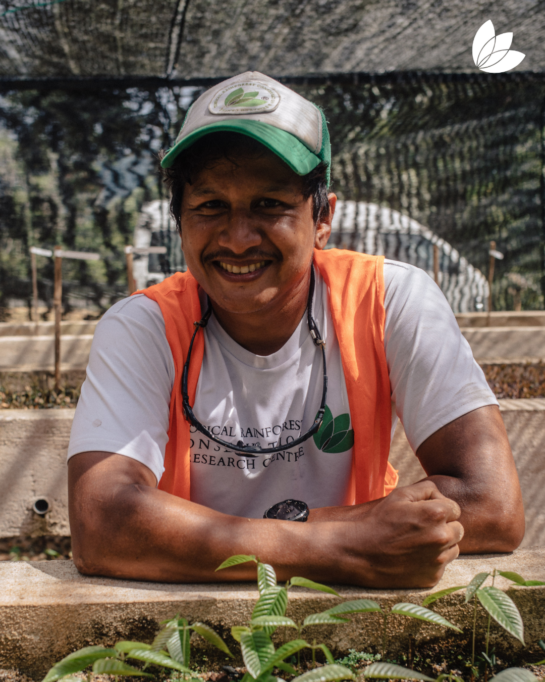 Dzaeman Dzulkifli often travels out to the rainforest to conduct conservation work.