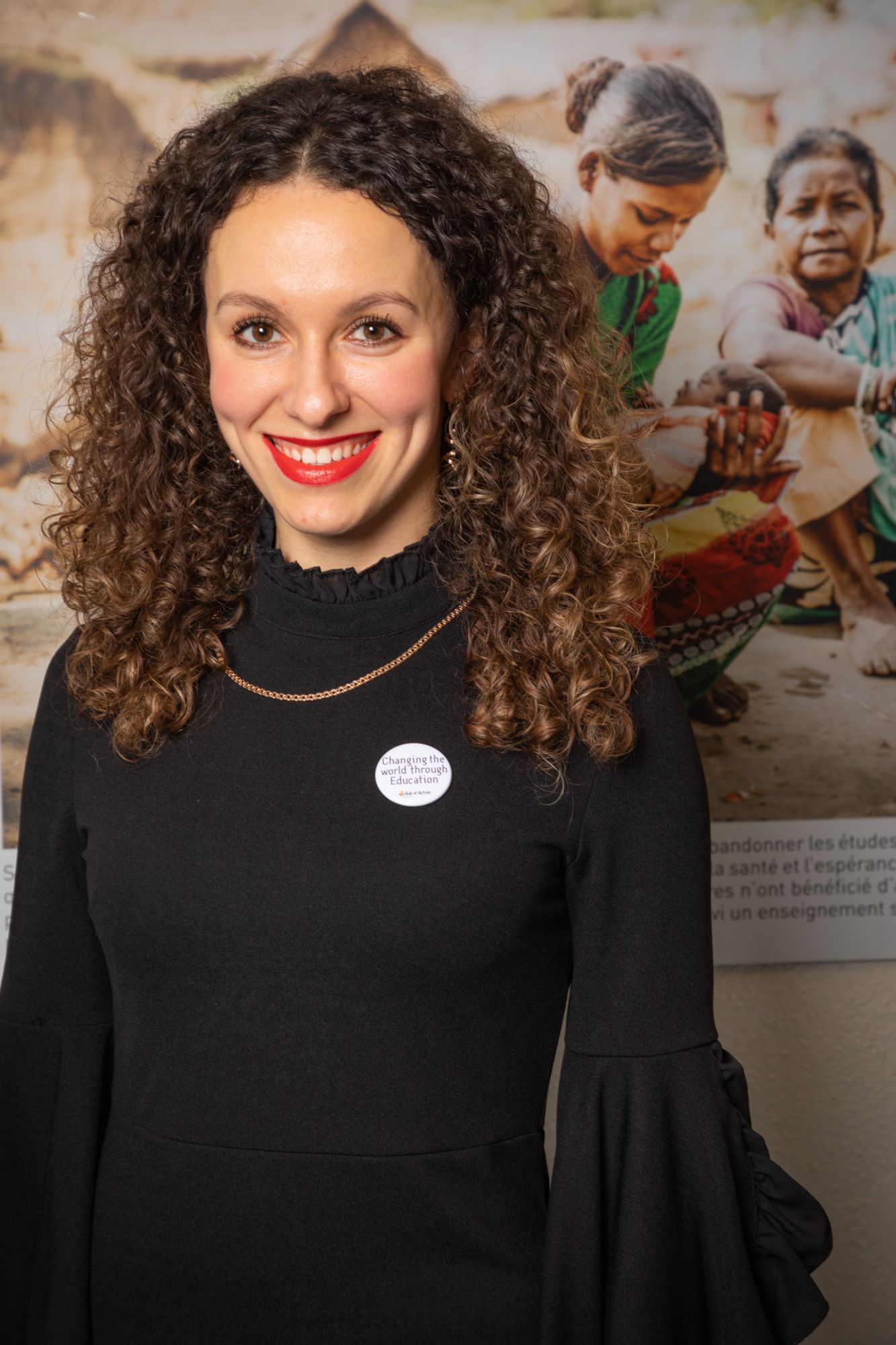 Arina Bzhinaev, international philanthropy manager, Aide et Action