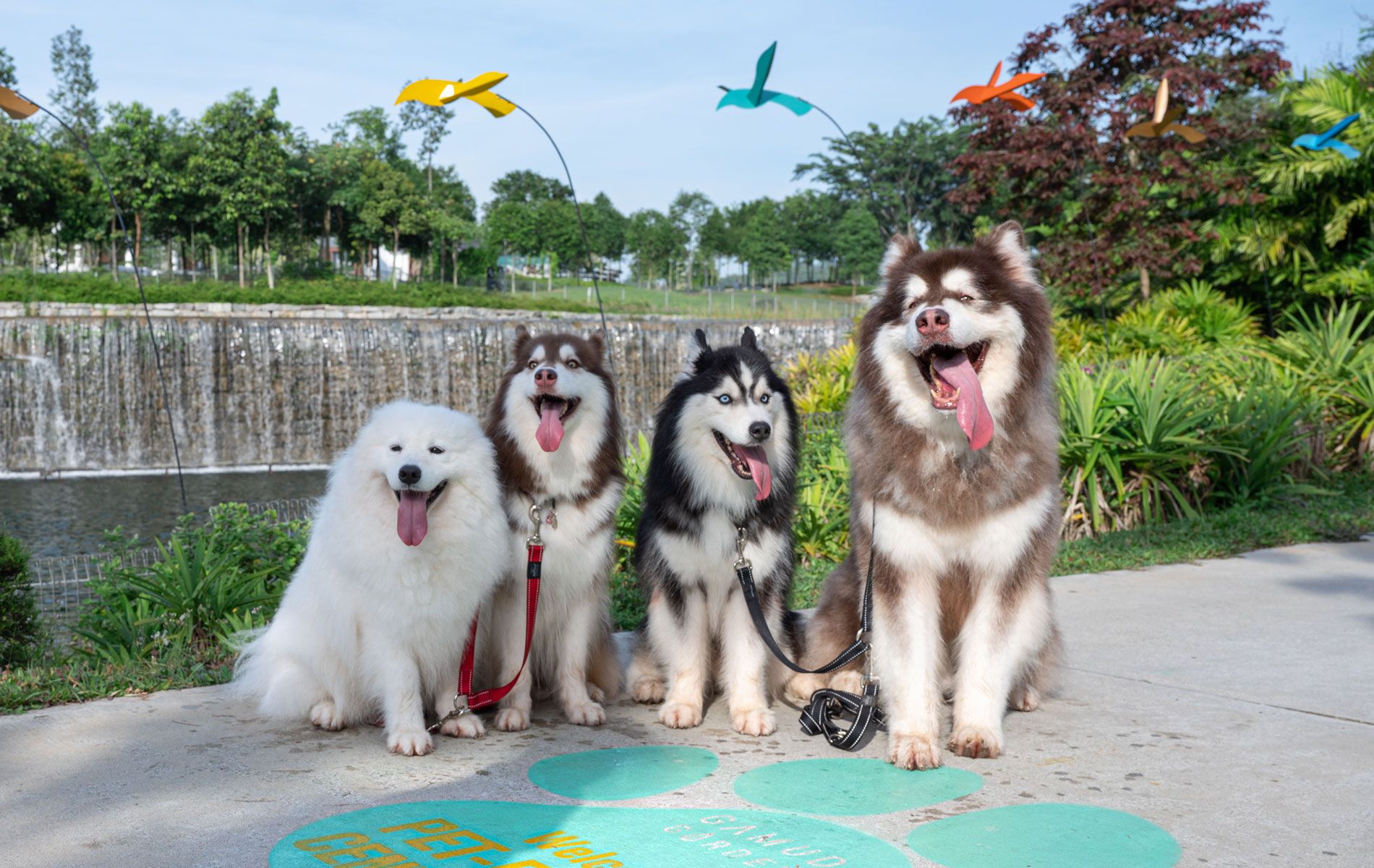 Gamuda Gardens' Central Park features a range of amenities, including a 1.5km forest trail and pet-friendly facilities