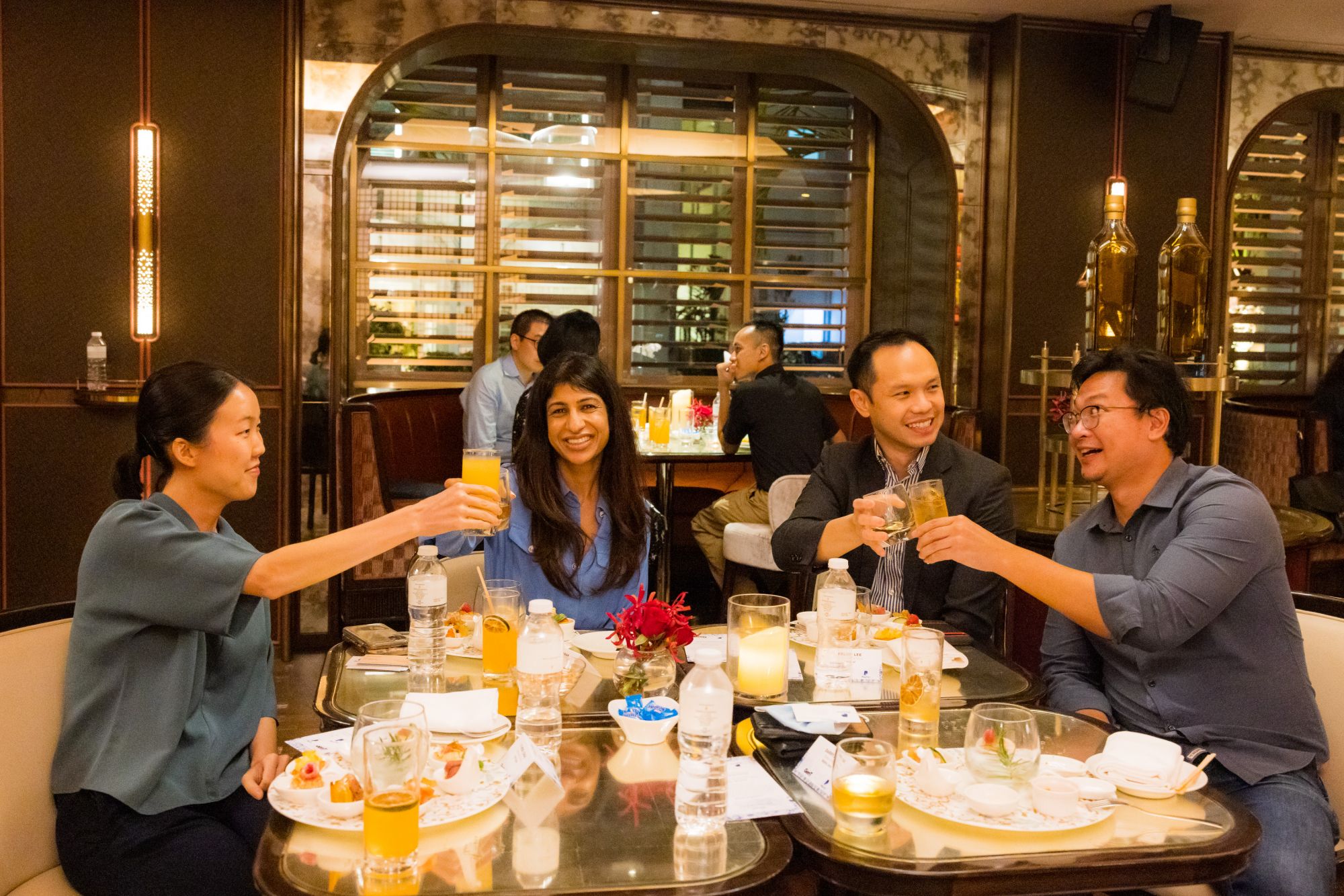 Chan Yi Wen, Pooja Sanan, Kelvin Lee, Darryl Tan